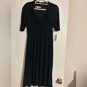 Black Evan Picone Dress